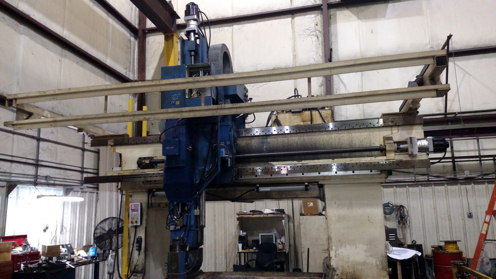 New X-axis & Z-axis motors, encoders and gearboxes