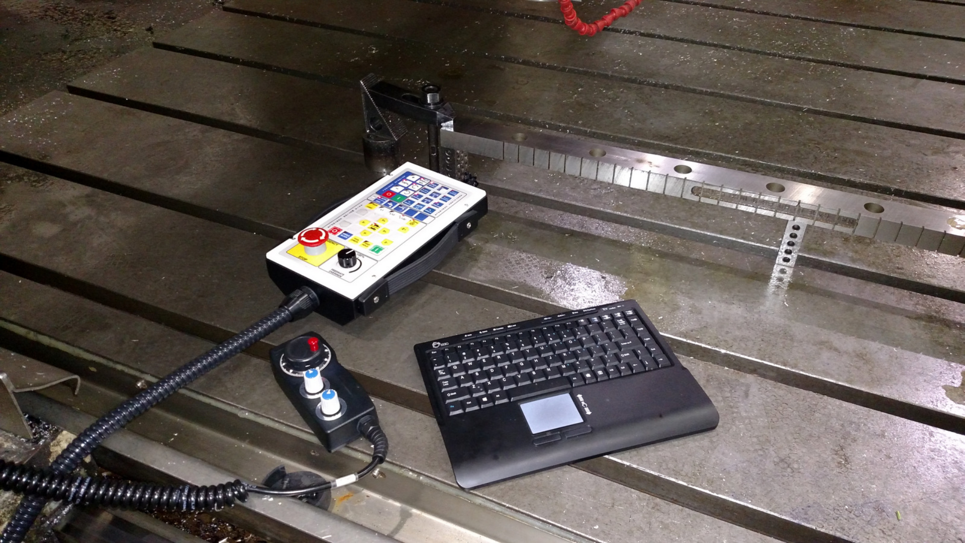 The remote tools available for the operator to control and program the machine