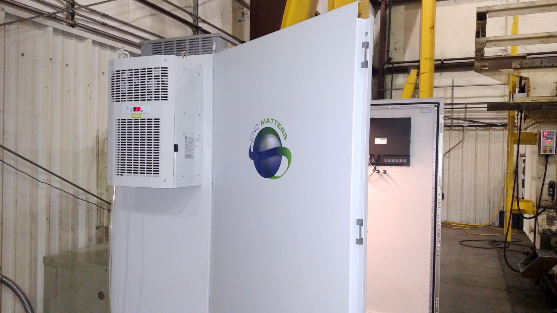 The climate control system for the cabinet, greatly extends the life of all the electronics