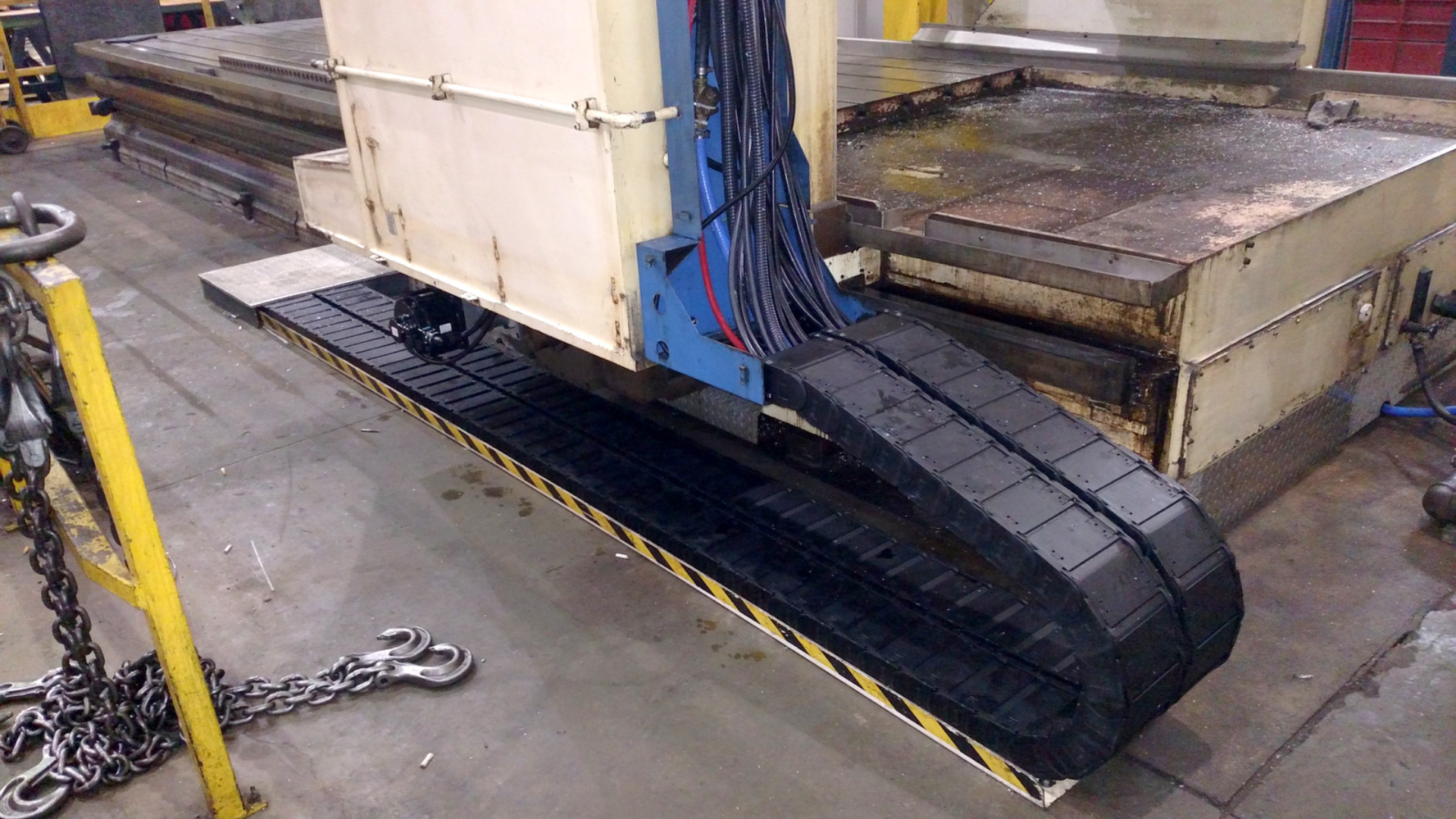 The flexible cable protectors that extend cable life and Overall Equipment Effectiveness