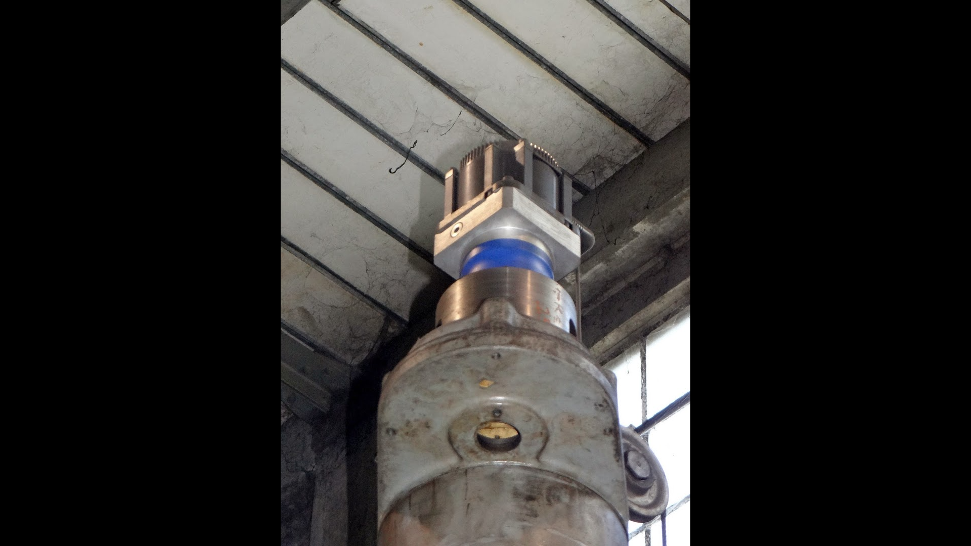 New motor & encoder for the vertical axis