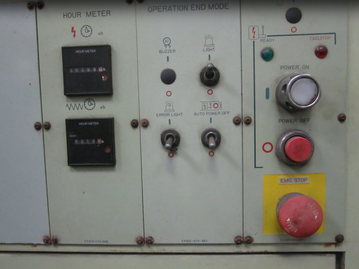 Side of machine controls